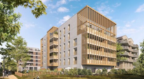 Programme immobilier neuf ESSENCIA - Nantes, logements neufs et jardin partagé dans un quartier naturel (44000) - Référence : 15566