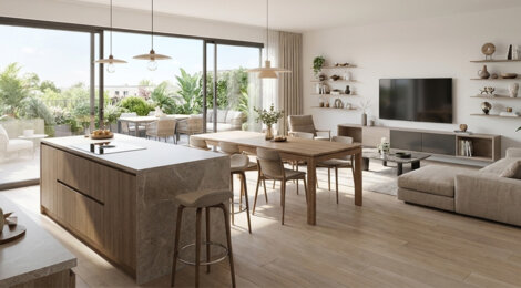 Programme immobilier neuf Courtil Le Mevel - Nantes : logements neufs proches du parc de la Crapaudine et des commerces (44000) - Référence : 16021