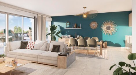 Programme immobilier neuf LES ROOFS TOP - Nantes : logements neufs sécurisés et verdoyants en bois classé (44000) - Référence : 14971