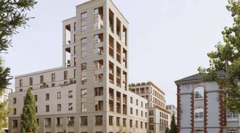 Programme immobilier neuf Le Mercoeur - Nantes : logements neufs sécurisés et verdoyants proche des transports (44000) - Référence : 15516