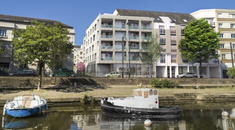 Programme immobilier neuf STREAM - Nantes : logements neufs T1–T5 proche de l’Erdre (44000) - Référence : 16938