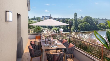Programme immobilier neuf CARAT - Nantes : logements neufs T2–T4 proche de l’Erdre (44000) - Référence : 15563