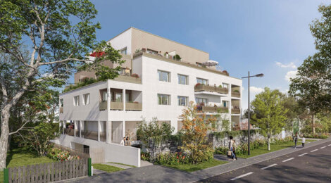 Programme immobilier neuf SOLEIA - Nantes : logements neufs T2–T4 proche des Bords de Sèvre (44000) - Référence : 15564