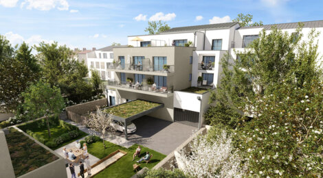 Programme immobilier neuf COSYTIM - NANTES - PARC DE PROCÉ - Nantes proche Parc de Procé et  à deux pas des commerces (44000) - Référence : 15569