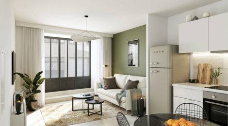 Programme immobilier neuf HOTEL DES COMPAGNONS - Nantes : Résidence studio–T2 avec cadre historique et confort optimisé proche des commodités (44000) - Référence : 14614