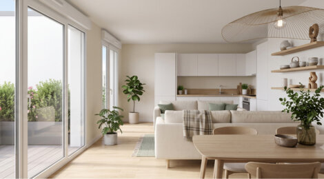 Programme immobilier neuf La Closerie - Nantes : Résidence studio–T4 avec cadre urbain et confort optimisé proche des commodités (44000) - Référence : 14450