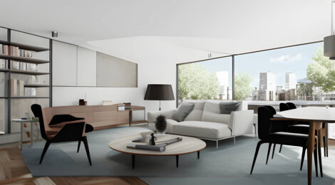 Programme immobilier neuf Cour Monselet - Nantes : Résidence studio–T5 avec cadre urbain et confort optimisé proche des commodités (44000) - Référence : 14436