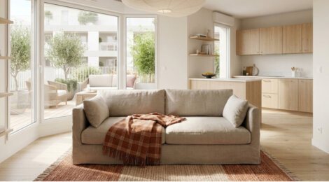 Programme immobilier neuf Cour Monselet - Nantes : Résidence studio–T5 avec cadre urbain et confort optimisé proche des commodités (44000) - Référence : 14436