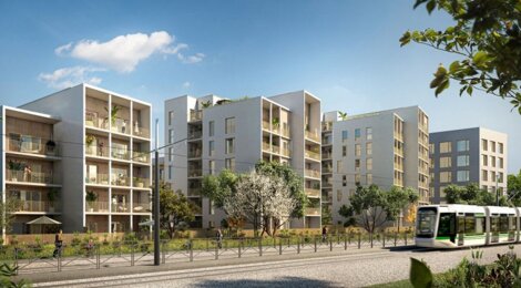 Programme immobilier neuf ECLOZ - Nantes : Résidence studio–T5 avec cadre verdoyant et confort moderne proche des espaces naturels (44000) - Référence : 14243