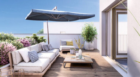 Programme immobilier neuf ECLOZ - Nantes : Résidence studio–T5 avec cadre verdoyant et confort moderne proche des espaces naturels (44000) - Référence : 14243