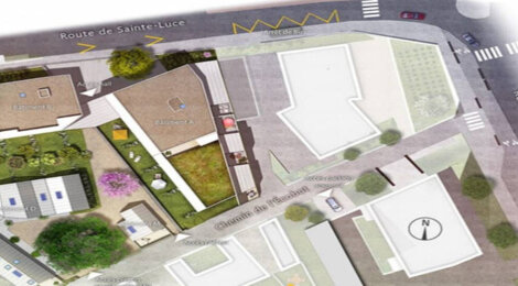 Programme immobilier neuf So Link - Nantes : Résidence T1–T4 avec cadre naturel et confort optimisé proche du tramway (44000) - Référence : 14188