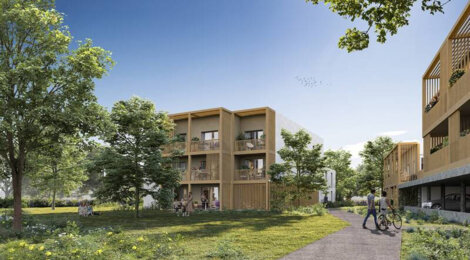 Programme immobilier neuf Boisea - Nantes : Résidence T2–T4 avec cadre naturel et confort optimisé proche des commodités (44000) - Référence : 14639