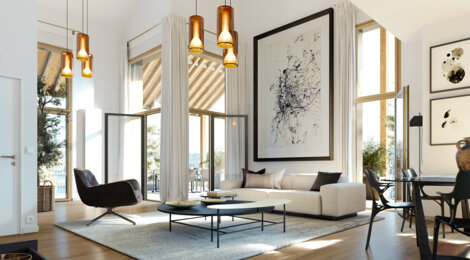 Programme immobilier neuf Ilot Bergeron - Nantes : Résidence T2–T5 avec cadre résidentiel et confort optimisé proche des commodités (44000) - Référence : 7106