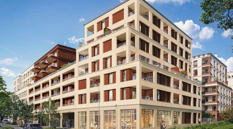 Programme immobilier neuf RUBY-Libre - Nantes résidence végétalisée proche gare et Jardin des Plantes (44000) - Référence : 17504