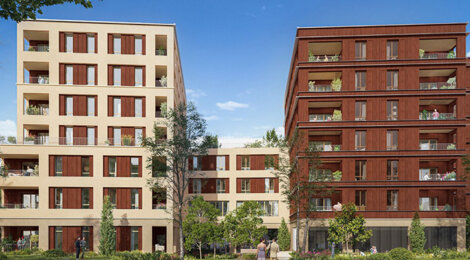 Programme immobilier neuf RUBY-Libre - Nantes résidence végétalisée proche gare et Jardin des Plantes (44000) - Référence : 17504