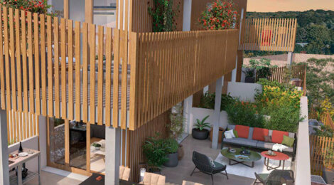 Programme immobilier neuf Neo Essentiel - Orvault : logements neufs sécurisés et verdoyants proche des transports (44700) - Référence : 14945
