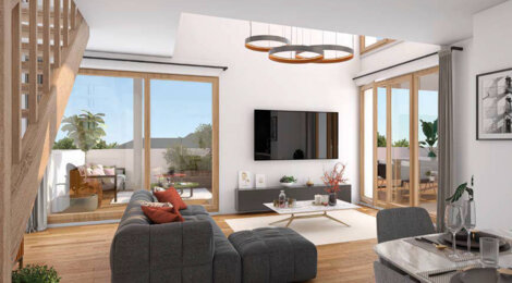 Programme immobilier neuf Neo Essentiel - Orvault : logements neufs sécurisés et verdoyants proche des transports (44700) - Référence : 14945