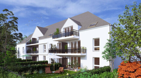 Programme immobilier neuf CARRE VERT - Pontchâteau en plein coeur de ville proche gare SNCF (44160) - Référence : 15548