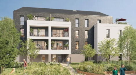 Programme immobilier neuf O'Céenne - Ponts-de-Cé logements avec extérieur dans les Hauts de Loire (49130) - Référence : 17395