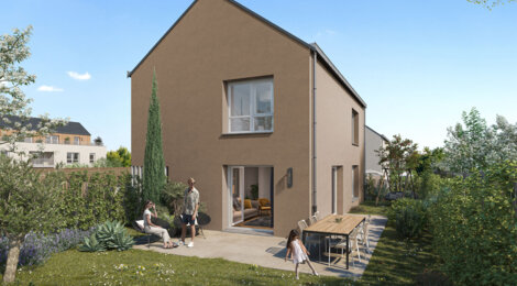 Programme immobilier neuf Jardin d'Epona - Pornichet : logements neufs sécurisés et verdoyants proche des commodités (44380) - Référence : 15545
