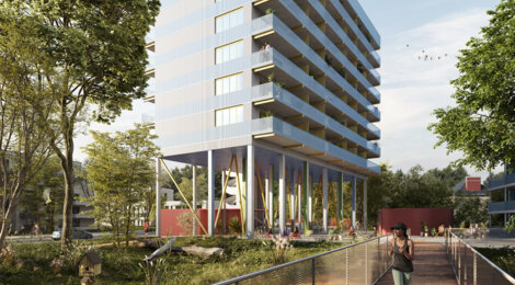 Programme immobilier neuf Piloti - Rezé à proximité de la Loire et l’Île de Nantes (44400) - Référence : 11149