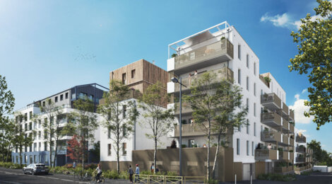 Programme immobilier neuf BOSCO - Rezé : logements neufs sécurisés et verdoyants proche des transports (44400) - Référence : 15250