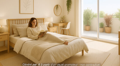 Programme immobilier neuf ESPRIT FAUBOURG - Rezé quartier Pont-Rousseau à deux pas des  tram 2 et 3 (44400) - Référence : 15575