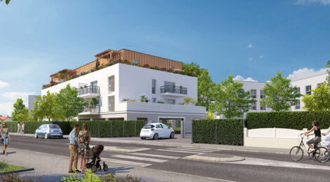 Programme immobilier neuf My Studia - Rezé résidence étudiante à deux pas  de l’Université (44400) - Référence : 18331