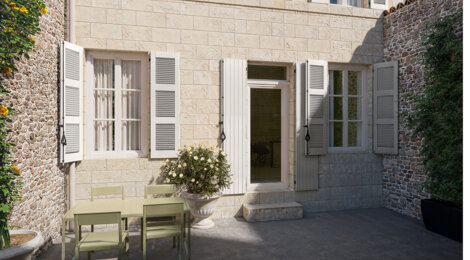 Programme immobilier neuf LA VENELLE SAINT-LOUIS (17) - Rochefort réhabilitation près du Jardin de la Corderie (17300) - Référence : 14585