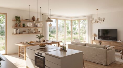 Programme immobilier neuf Les Rullas - Royan : appartements neufs 3 à 4 pièces proches du marché central et des plages (17200) - Référence : 14578