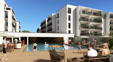 Programme immobilier neuf Orée du Parc - Royan : logements neufs sécurisés et verdoyants proche des plages (17200) - Référence : 14577