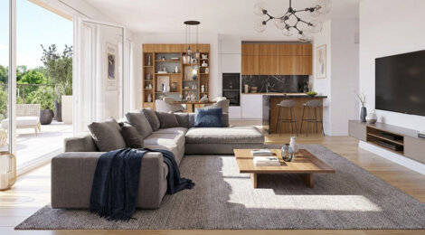 Programme immobilier neuf Domaine des Grands Champs - Saint-Gildas-des-Bois appartements neufs centre bourg proche Nantes (44530) - Référence : 17434