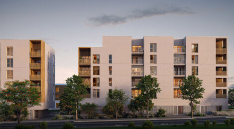 Programme immobilier neuf Le Grand Chêne - Saint-Herblain proche  du tramway (44800) - Référence : 15510