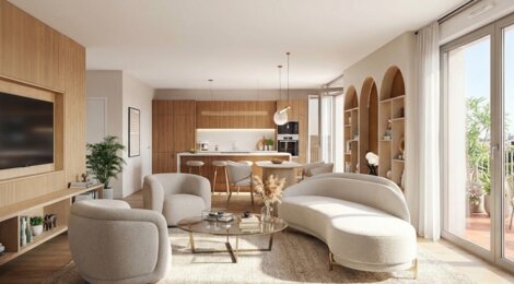 Programme immobilier neuf Le Grand Chêne - Saint-Herblain proche  du tramway (44800) - Référence : 15510