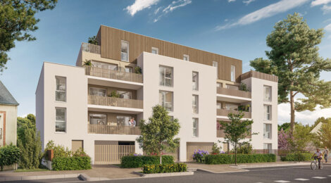 Programme immobilier neuf Cîméa - Saint-Herblain  proche tramway vers Nantes (44800) - Référence : 15509