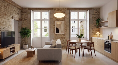 Programme immobilier neuf Manoir de la Garotterie - Saint-Herblain réhabilitation historique proche de Nantes (44800) - Référence : 18087