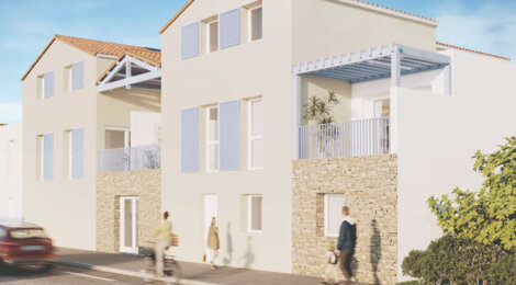 Programme immobilier neuf Beau rivage - Saint Hilaire de Riez duplex avec extérieur près océan et commerces (85270) - Référence : 17525