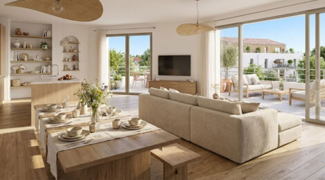 Programme immobilier neuf LES JARDINS DES PALUDIERS - Saint-Hilaire-de-Riez proche gare et plages (85270) - Référence : 17259