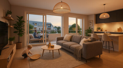 Programme immobilier neuf Bleu Rivage - Saint-Jean-de-Monts proche à vélo des plages (85160) - Référence : 16446