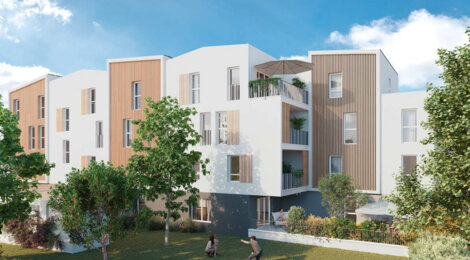 Programme immobilier neuf EBENE - Saint-Nazaire : logements neufs sécurisés et lumineux proche des services (44600) - Référence : 7816