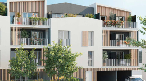 Programme immobilier neuf EBENE - Saint-Nazaire : logements neufs sécurisés et lumineux proche des services (44600) - Référence : 7816