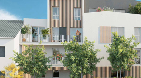 Programme immobilier neuf EBENE - Saint-Nazaire : logements neufs sécurisés et lumineux proche des services (44600) - Référence : 7816