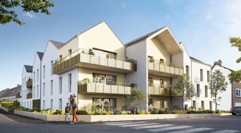 Programme immobilier neuf SERENITY - Saint-Nazaire : logements neufs sécurisés et verdoyants proche des commodités (44600) - Référence : 15177