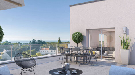 Programme immobilier neuf Coté A - Saint-Nazaire : Résidence studio–T4 avec cadre balnéaire et confort optimisé proche des espaces naturels (44600) - Référence : 14250
