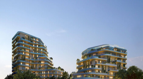 Programme immobilier neuf Harmony of the Sky - Saint-Nazaire : Résidence studio–T5 avec cadre panoramique et confort optimisé proche des commodités (44600) - Référence : 14482