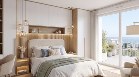 Programme immobilier neuf Harmony of the Sky - Saint-Nazaire : Résidence studio–T5 avec cadre panoramique et confort optimisé proche des commodités (44600) - Référence : 14482