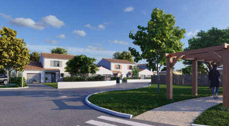 Programme immobilier neuf ESPRIT VILLAGE - Saint-Rogatien  proche du centre-bourg (17220) - Référence : 12153