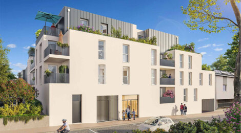 Programme immobilier neuf Cour Enchantée - Saint-Sébastien-sur-Loire à proximité du tram-train (44230) - Référence : 15534