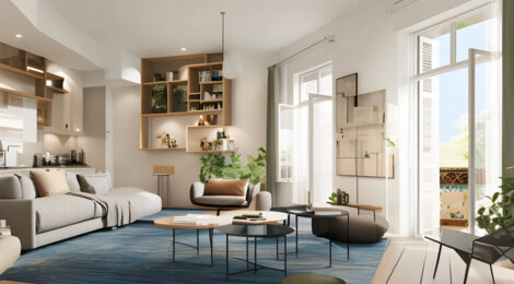 Programme immobilier neuf CHARLIZE - Saint-Sébastien-sur-Loire : logements neufs du studio au T4 proche des transports (44230) - Référence : 15531