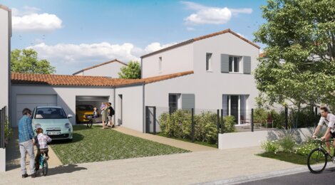 Programme immobilier neuf NATURIELLES - Saint-Sulpice-de-Royan : logements neufs 4 à 5 pièces proches des plages de Royan (17200) - Référence : 14545